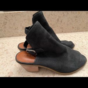Worn once Lucky Brand peep toe bootie.